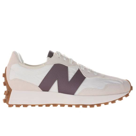 NEW NEW BALANCE women's athletic running shoes in linen/sea salt/dark ice wine - Picture 1 of 5